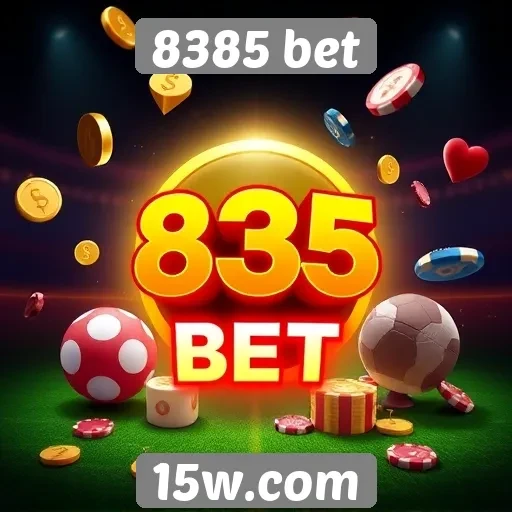 Variedade de jogos oferecidos na 8385 bet
